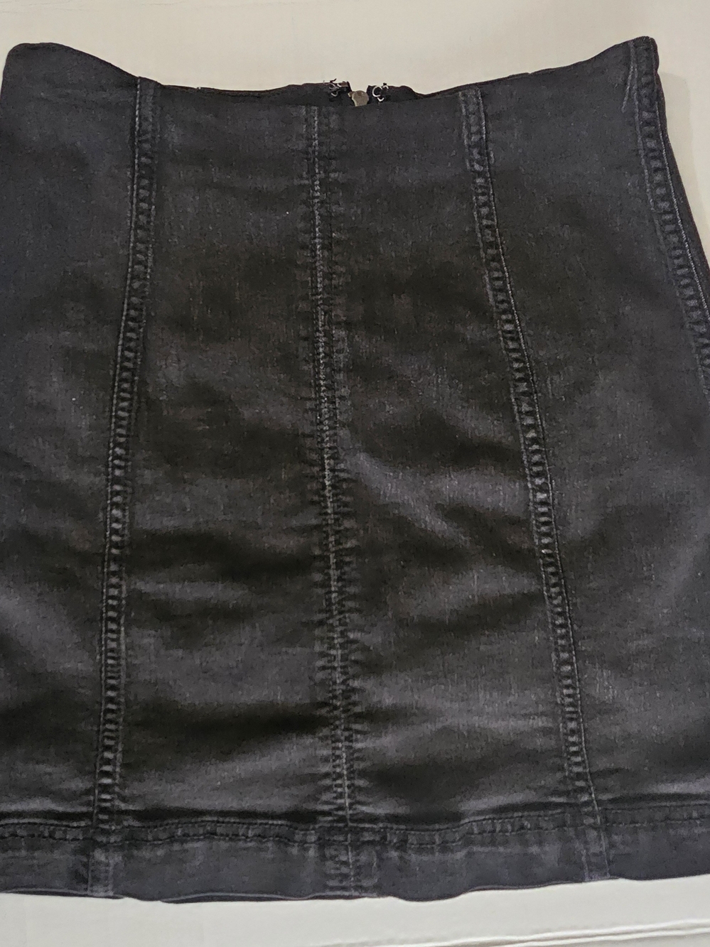 Free People Black Mini Skirt